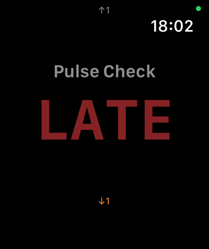 Pulse Check LATE — significantly overdue